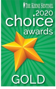 The Keene Sentinel 2020 Choice Award (Gold)